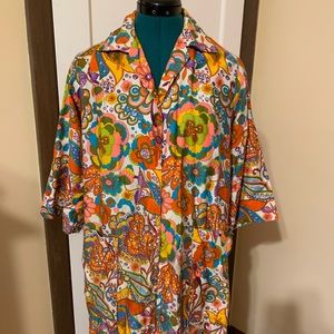 Vintage 60s Saks Fifth Avenue housecoat